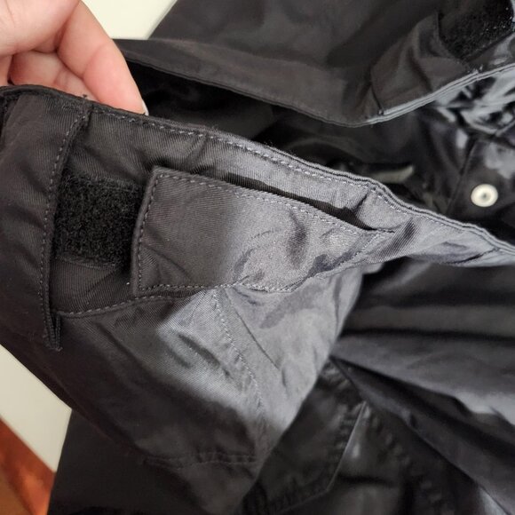 Polar Edge Snow Pants Mens Medium Black Insulated Ski Snowboard Gaiters Cargo - Picture 11 of 12
